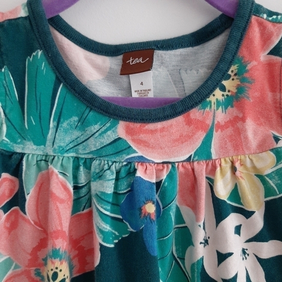 Tea Collection Floral Dress size 4 - Picture 3 of 10